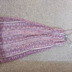 American Eagle Outfitters Pink and Purple Dress